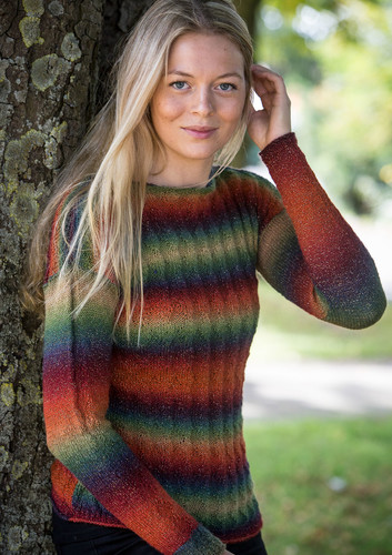 Damesweater - Gratis strikkeopskrift