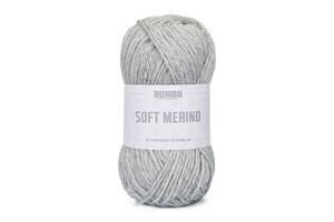Soft Merino Sølvgrå (128)
