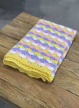 Candyfloss Babytæppe