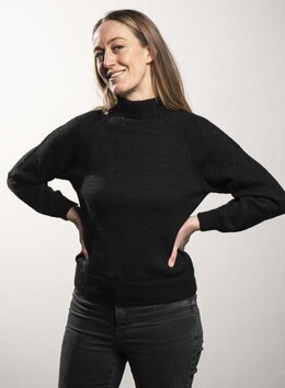 Klassisk Top-down Raglansweater