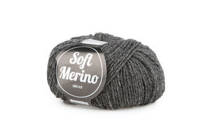 Soft Merino Mørk Grå (106)