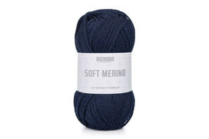 Soft Merino Mørkblå (111)
