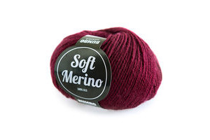 Soft Merino Vinrød (118)