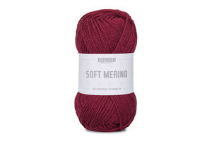 Soft Merino Vinrød (118)