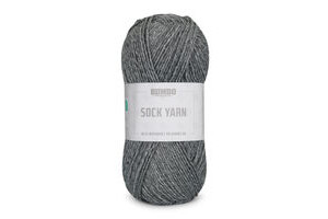 Strømpegarn Mørk Grå (2053)