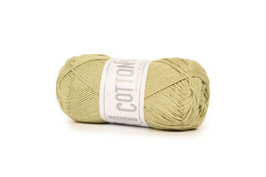 Bomuld Lys Oliven (253)