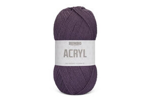 Akryl Mørk Blomme (55)