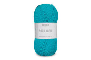 Strømpegarn Mørk Turkis (110)