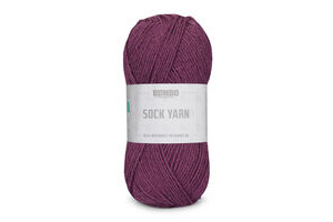 Strømpegarn Aubergine (112)