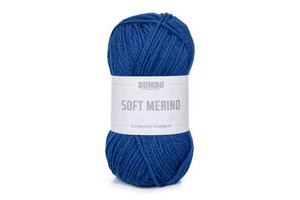 Soft Merino Klar Blå (129)