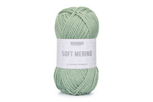 Soft Merino Støvet Lys Grøn (131)