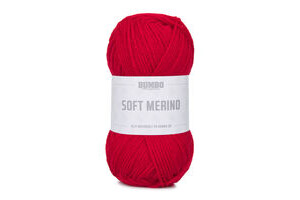 Soft Merino Rød (134)