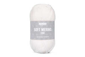 Soft Merino Fine Hvid (01)