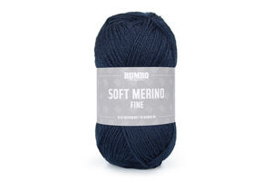 Soft Merino Fine Mørkeblå (011)