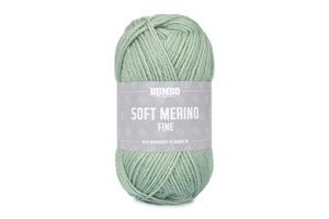 Soft Merino Fine Støvet Lys Grøn (031)