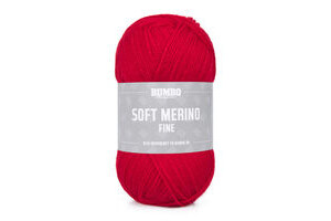 Soft Merino Fine Rød (034)