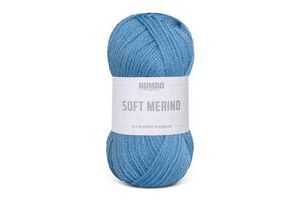 Soft Merino Støvet Blå (149)